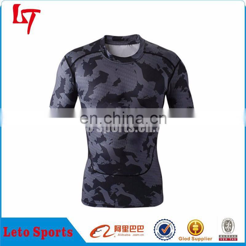 Mens Compression Gear Rash Guard for Biking