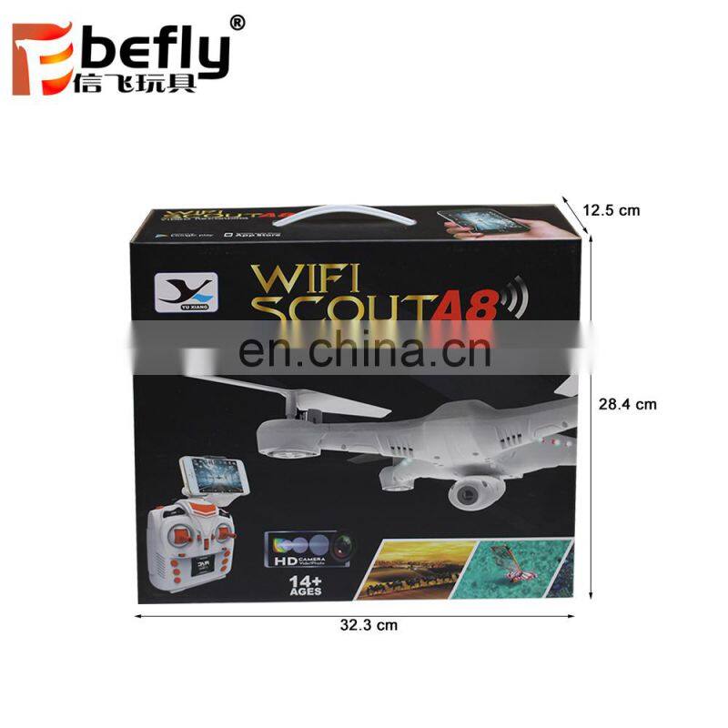 2.4G wifi phone control RC drone quadcopter with camera