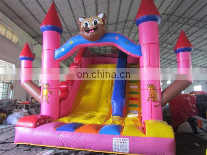 Commercial inflatable bouncy castle with water slide tobogan inflable castillos inflables TOP quality