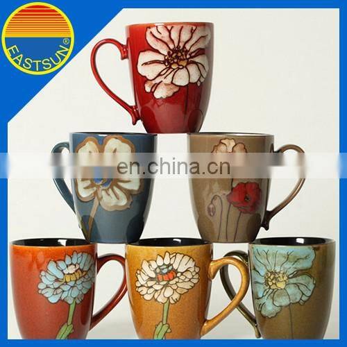 Promotion fashion colorful coffee mug, milk mug