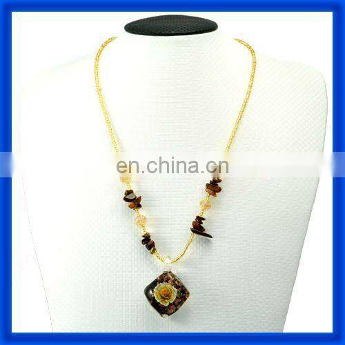 Top selling latest fancy long thin sliver chain necklace with two special pendant