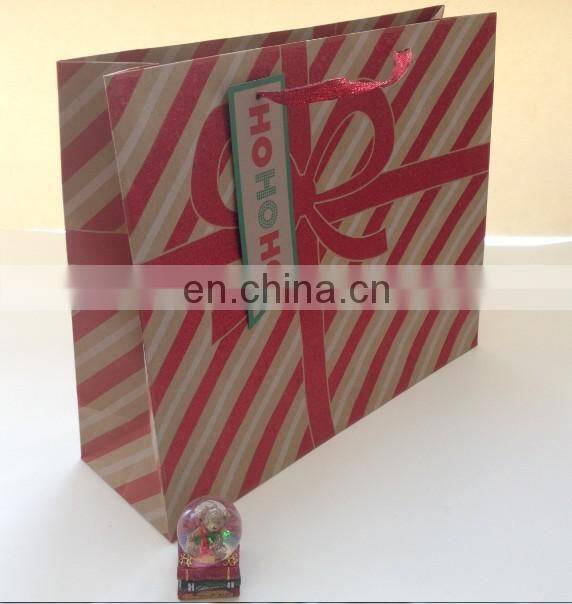 custom shopping tote bags washable kraft brown paper bag