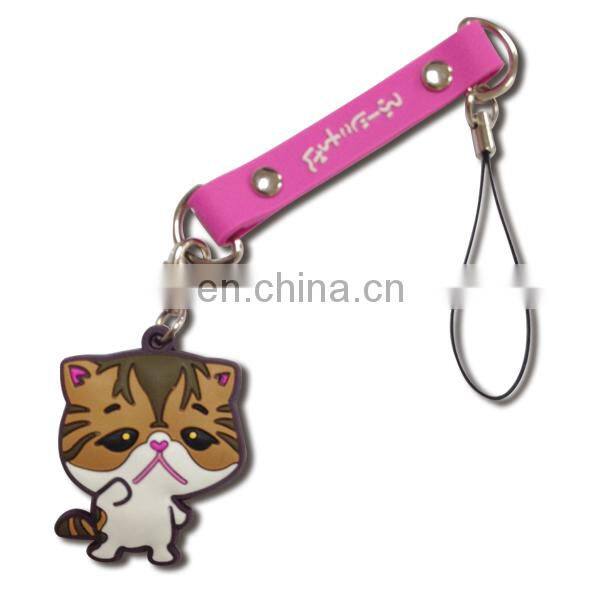 3D design soft PVC keychain facotry