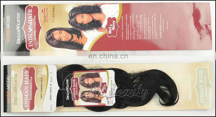 Hot beauty human braiding hair hair extension human hair packaging