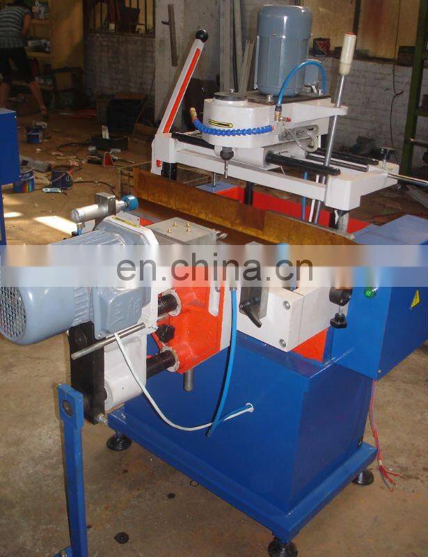 lock hole groove processing machine for pvc window and door