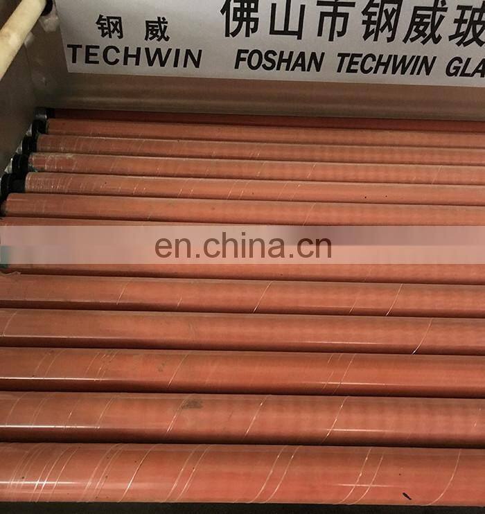 NBR rollers for glass edging/washing/tempering machine and transfer table