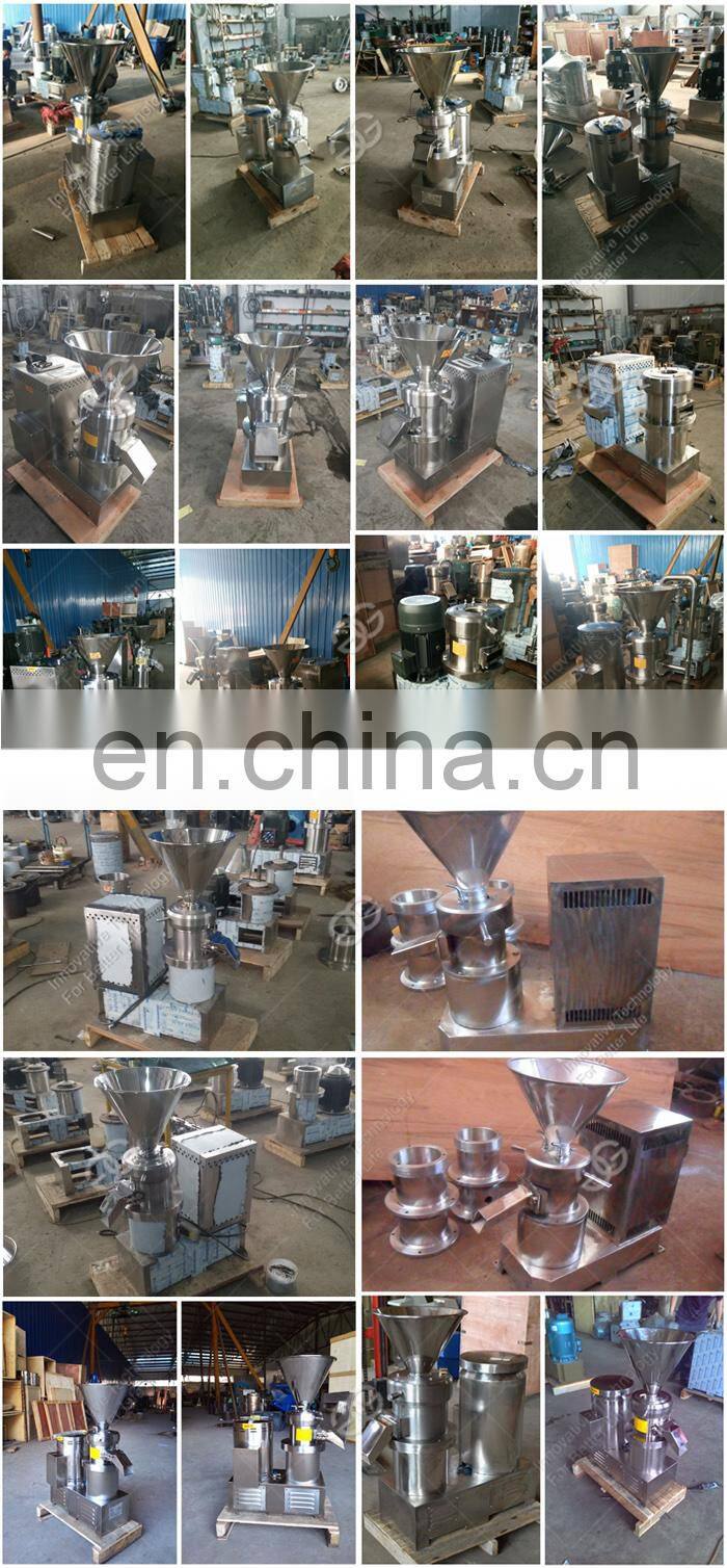 Stable Working Pistachio Nut Groundnut Cocoa Bean Paste Making Equipment Almond Butter Grinding Machine