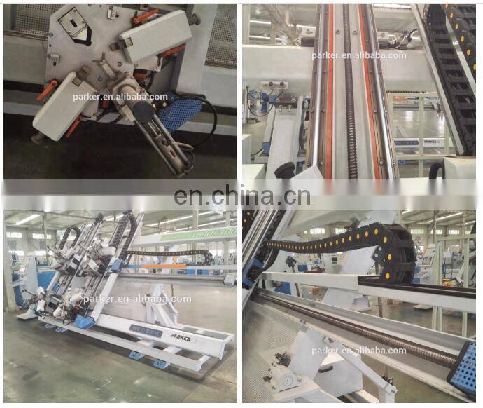 LJJZ4-CNC-1800*3000 Four corner CNC aluminium profiles corner crimping equipment