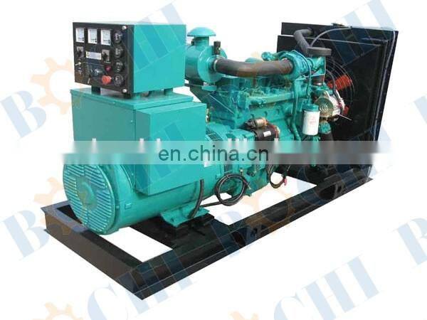 turbocharged electric start water cooled marine diesel generator set