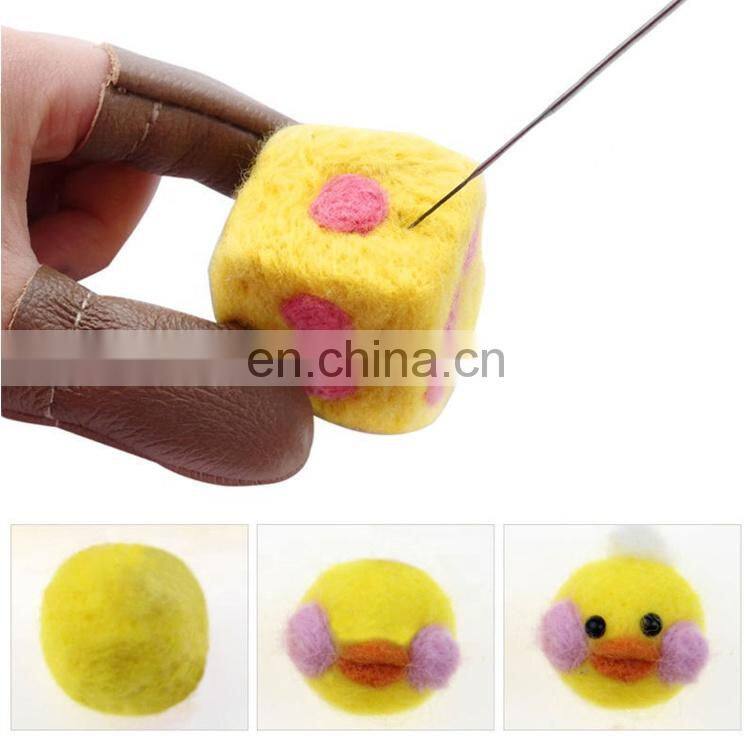 DIY wool roving top needled merino wool Felt