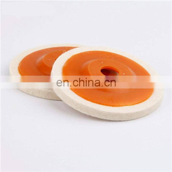 China supplier High Quality Custom Size Wool Felt Polishing wheel
