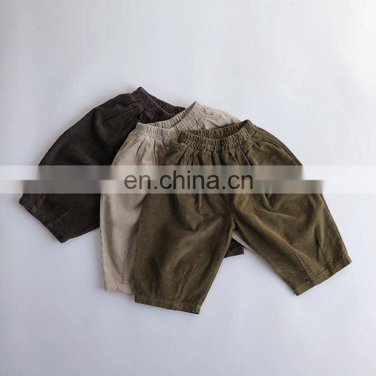 New OEM Corduroy Fabric From Yifan Dress For Baby Cute Pant