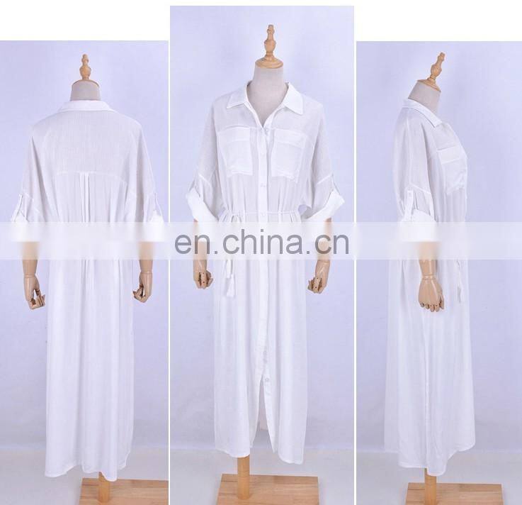 Women's Beach Bikini Cover Up Long Kaftan dress Summer Boho Maxi Dress Sundress