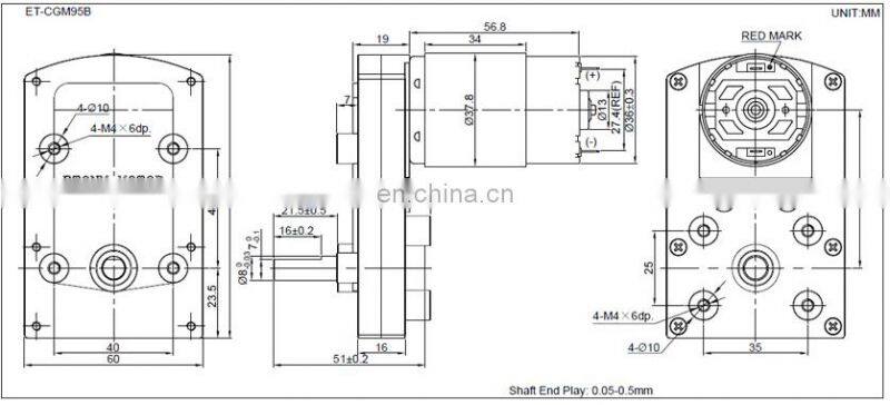 Hot sale in Europe/USA 12V 24VDC Flat gearbox 1-10RPM 50-150kg high torque heavy duty bbq rotisserie motor