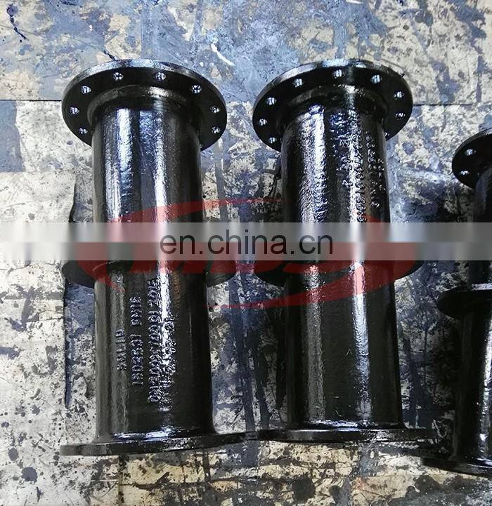 cast iron drain pipe fittings, flange spigot piece with puddle flange