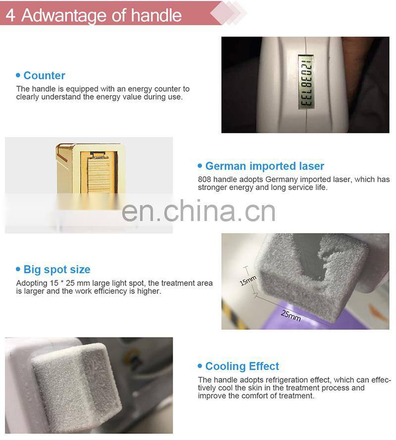 Alma Soprano ICE 808 hair removal machine Israel Germany laser