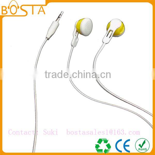 China supplier mobile accessories stereo cheap earphone with microphone