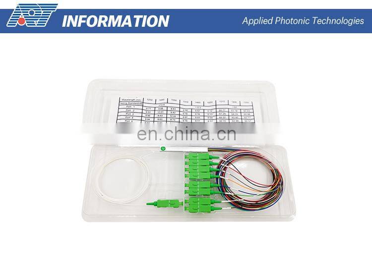 splitter plc splitter optical splitter 1*8 mini type sc/apc OEM china supplier