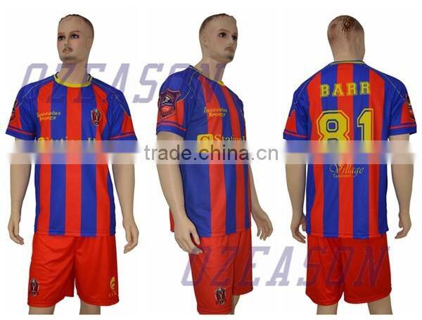 Sublimation printing national football team jersey wholesale price