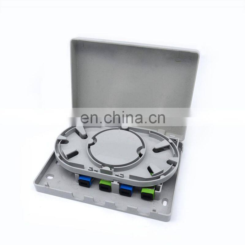 MT-1212-8 New product 8 Core FTTH ABS BOX 8 port FTTH wall outlet