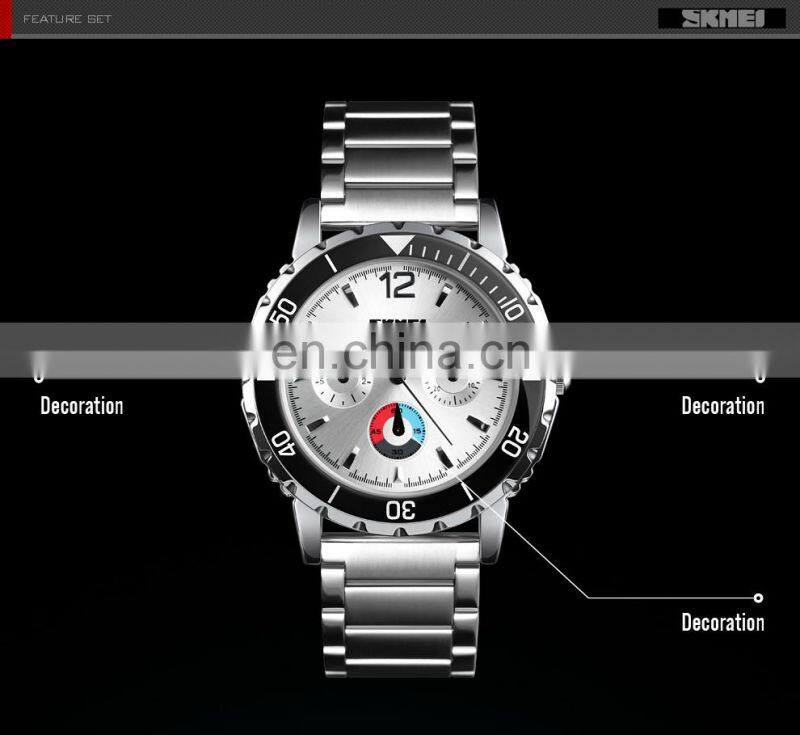 new arrivals SKMEI 1482 quartz wristwatch stainless steel watches men