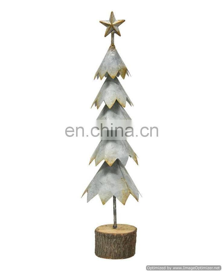 Christmas iron weir black tree