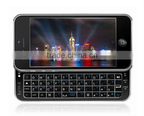 Portable Mini Slideing Bluetooth Keyboard for iphone5