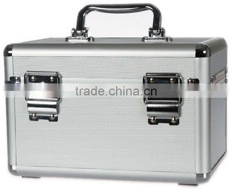 protective small travel first aid kit with aluminum case with tray