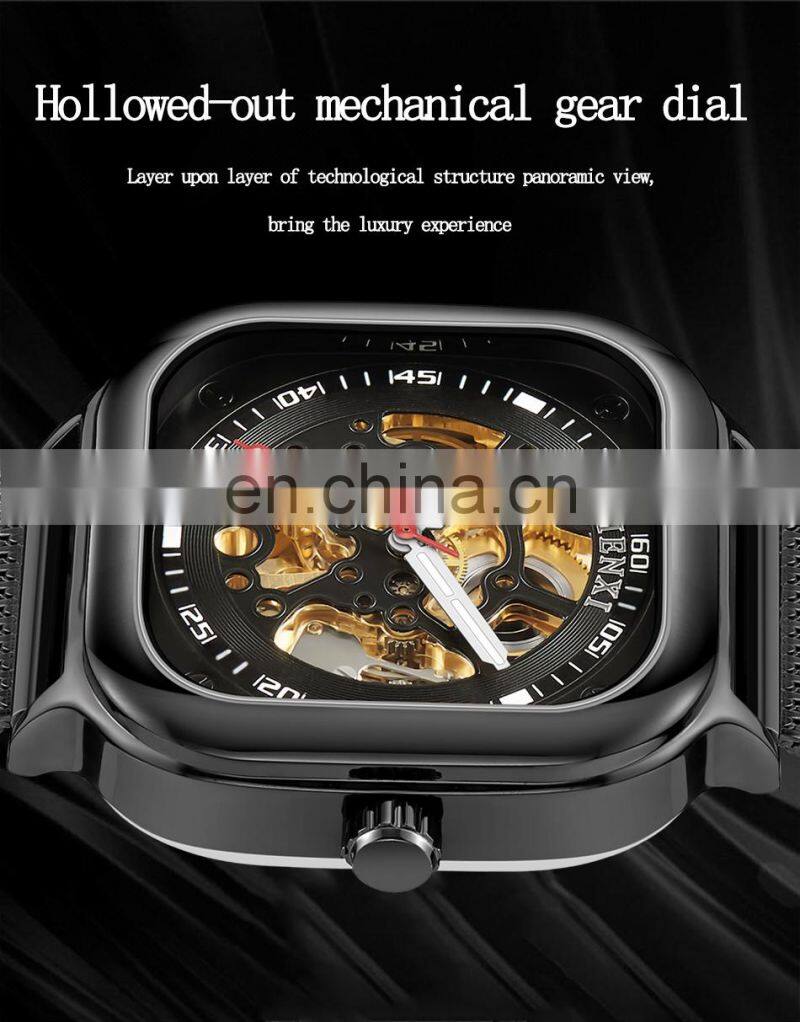 CHENXI 8810 Men Automatic Mechanical Watch Tourbillon Business Waterproof Wristwatch Men Watches