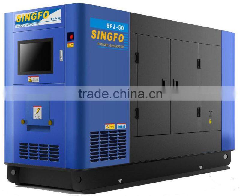 CE certification 15KW portable magnetic diesel silent generators with 403D-15G engine for sale