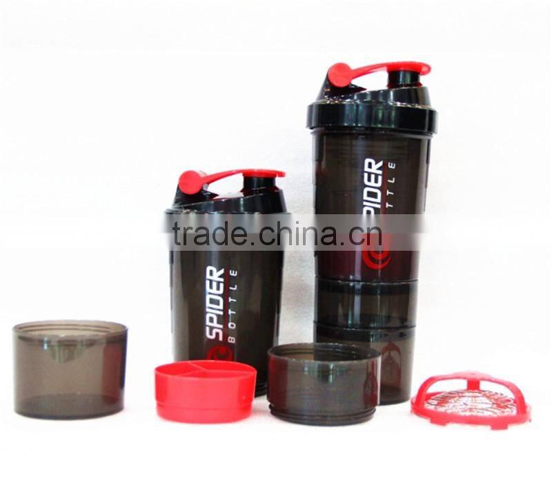 clear plastic water bottles shaker