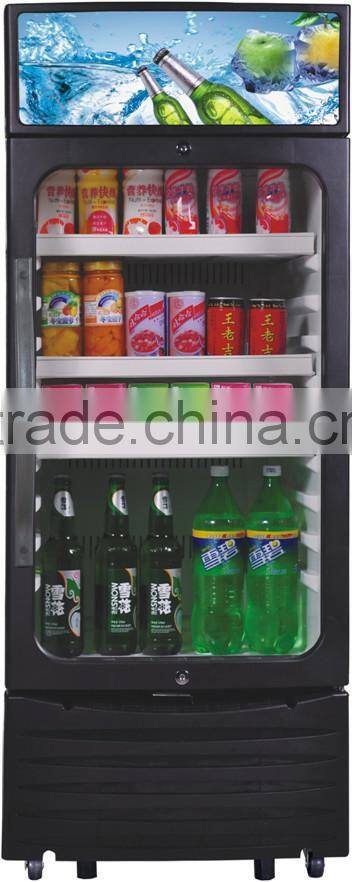 Refrigerated Showcase Display Cooler Glass Door Display Fridge