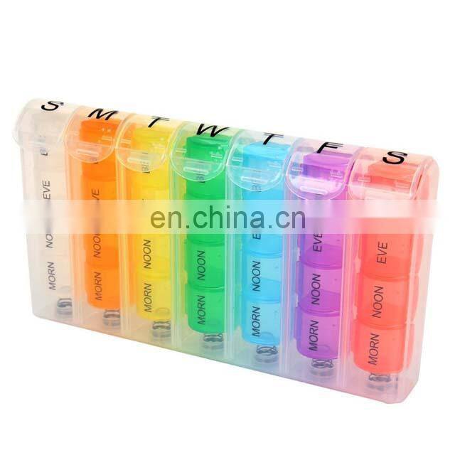 Custom 7days Daily Pill Organizer