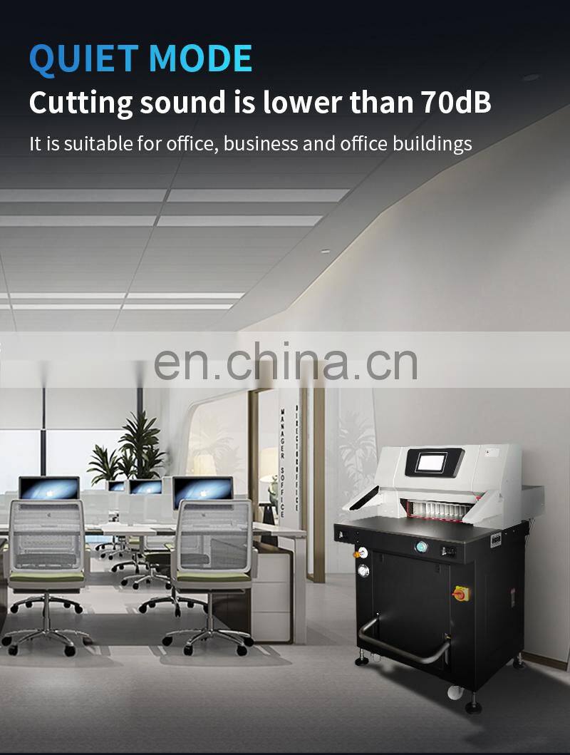 Samsmoon Hot Sale Hydraulic 500Mm Book Paper Overall Rack Cutter Machine Guillotine