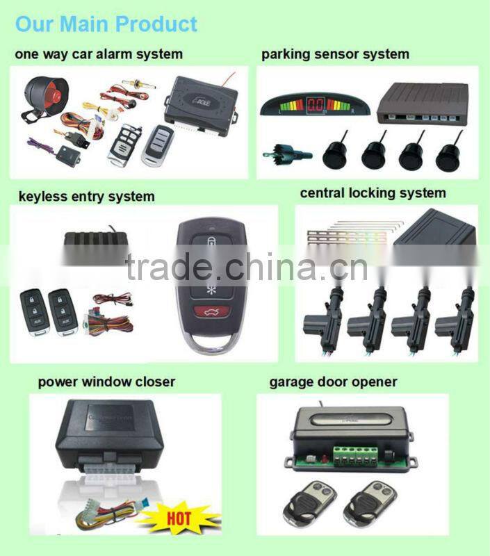 High quality 1 master 3 slaves car center lock system 6.5KGS force