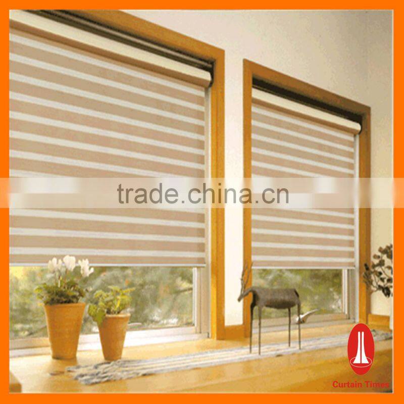 Curtain times window roll up shades zebra blinds manufacturer in guangzhou