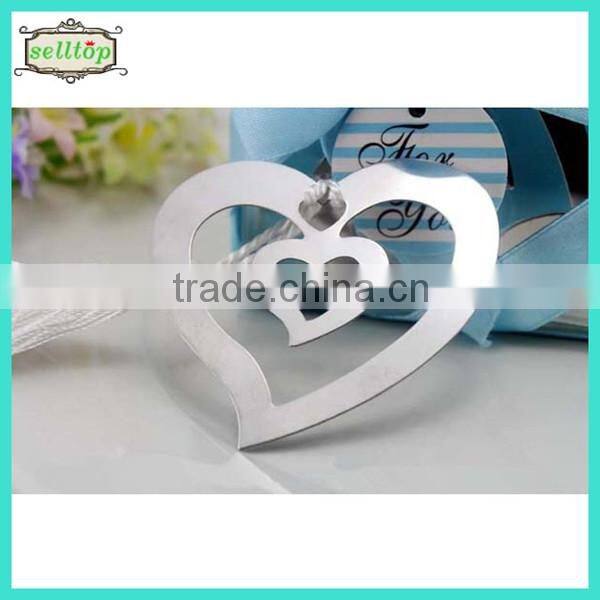 Hot sell butterfly engraved craft metal bookmarks