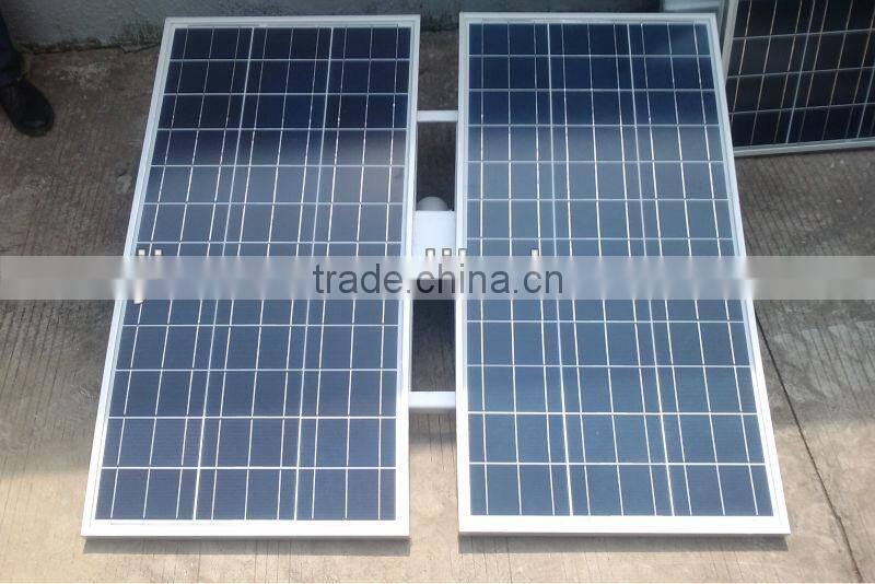 burglarproof solar LED street light(battery on top of pole)