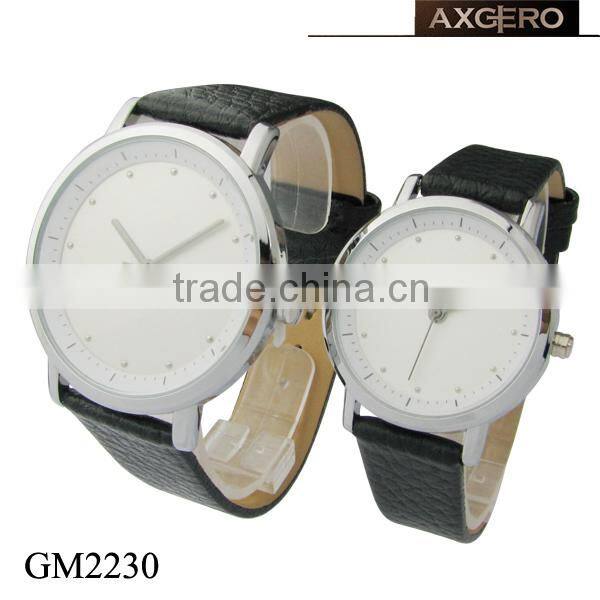 made in china newest leather watch band parts