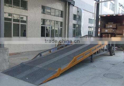 0.9~1.7m, 12 ton truck loading ramp /cable ramp /container ramp