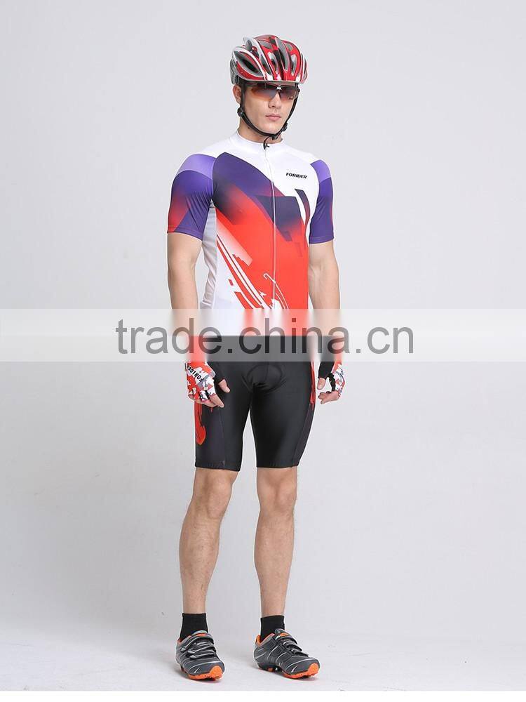 Wholesale custom made sublimation printed tights cycling wear