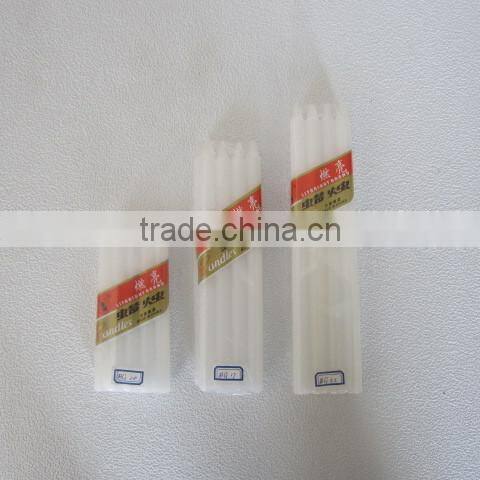 White Household Candle for Daily Lighting from 10 gram to 100 gram,Walmart Vendor, Candle Factory, 10 Yesr Production Experience