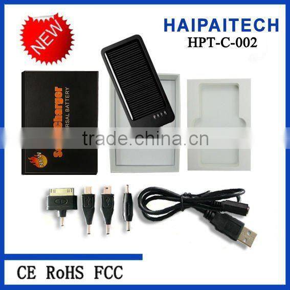 smart mobile/cell phone universal portable emergency charger solar for all the phones, emergency charger mobile phone charger