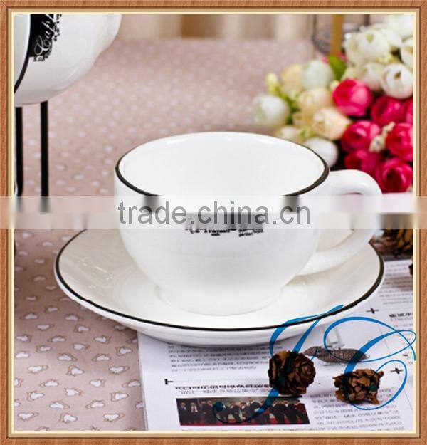 2015 Best sale classic coffee and tea set/coffee cup and saucer set