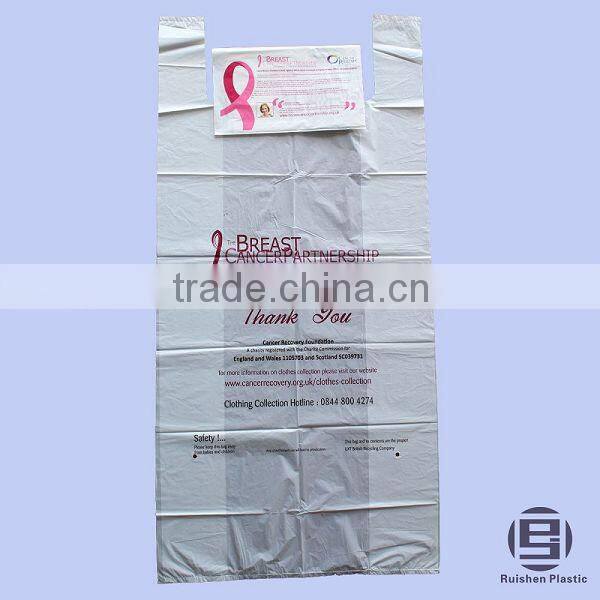 Biodegradable And Recyclable Charity Bag