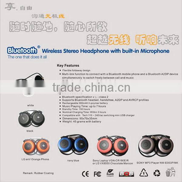 Good quality antique cheap bluetooth hands free earphone