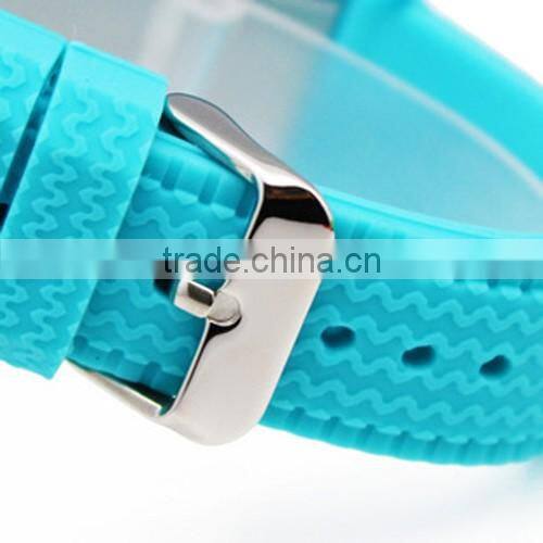 Personalized Top Quality Japanese Movement Watches silicone rubber watch