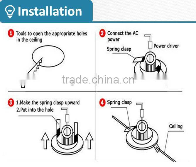 12W LED Downlight Diameter 200mm Cutout 165mm Good Quality