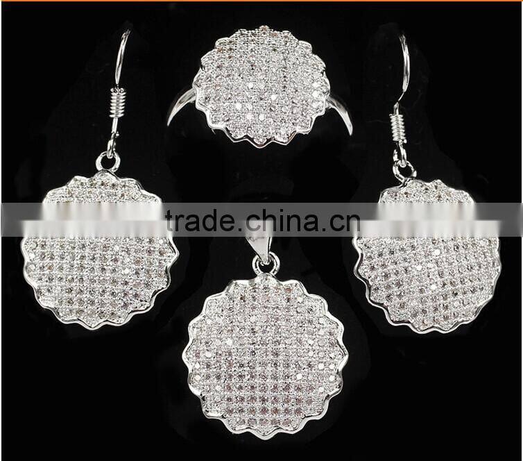 Alibaba handmade 925 sterling silver jewelry wholesale star jewelry set