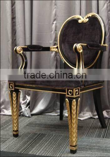 Best selling concise leather victorian chair with home furniture living room